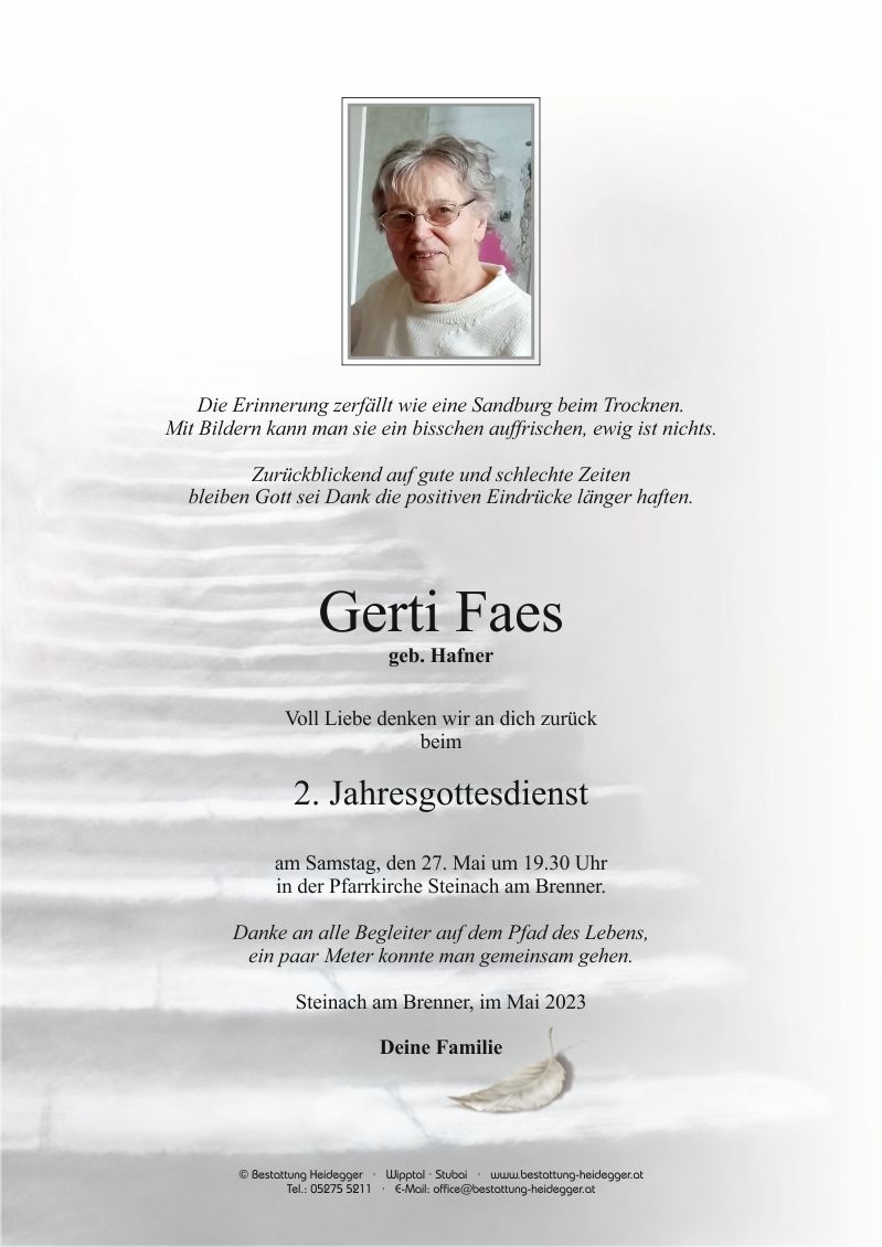 Gertraude Faes